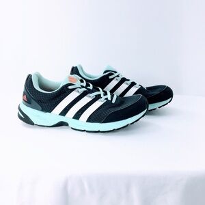 Adidas Womens Sneakers Run Smart Madison Gray/White/Green Sneakers Sz 9.5